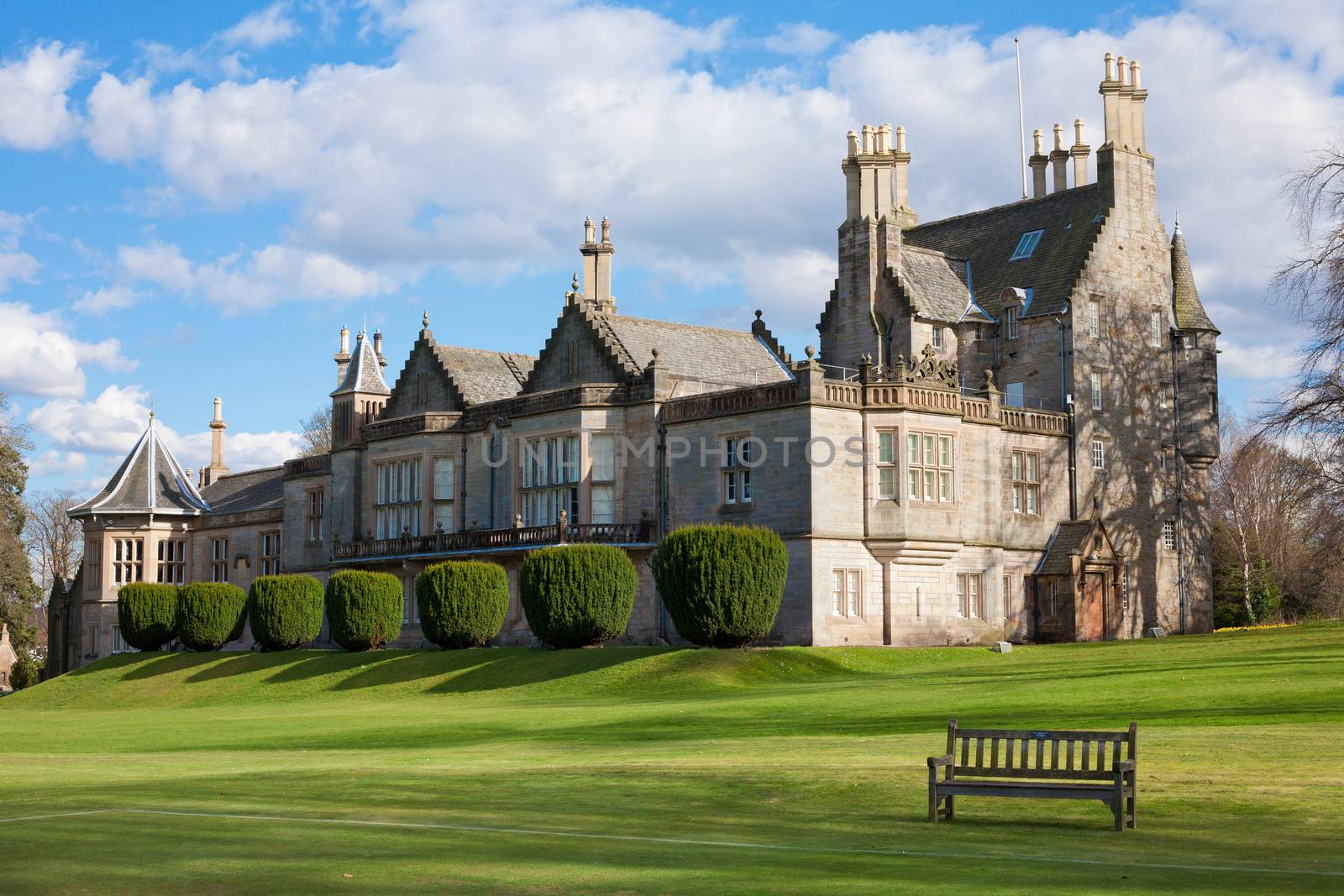 The Lauriston Castle From Edinburgh, Scotland