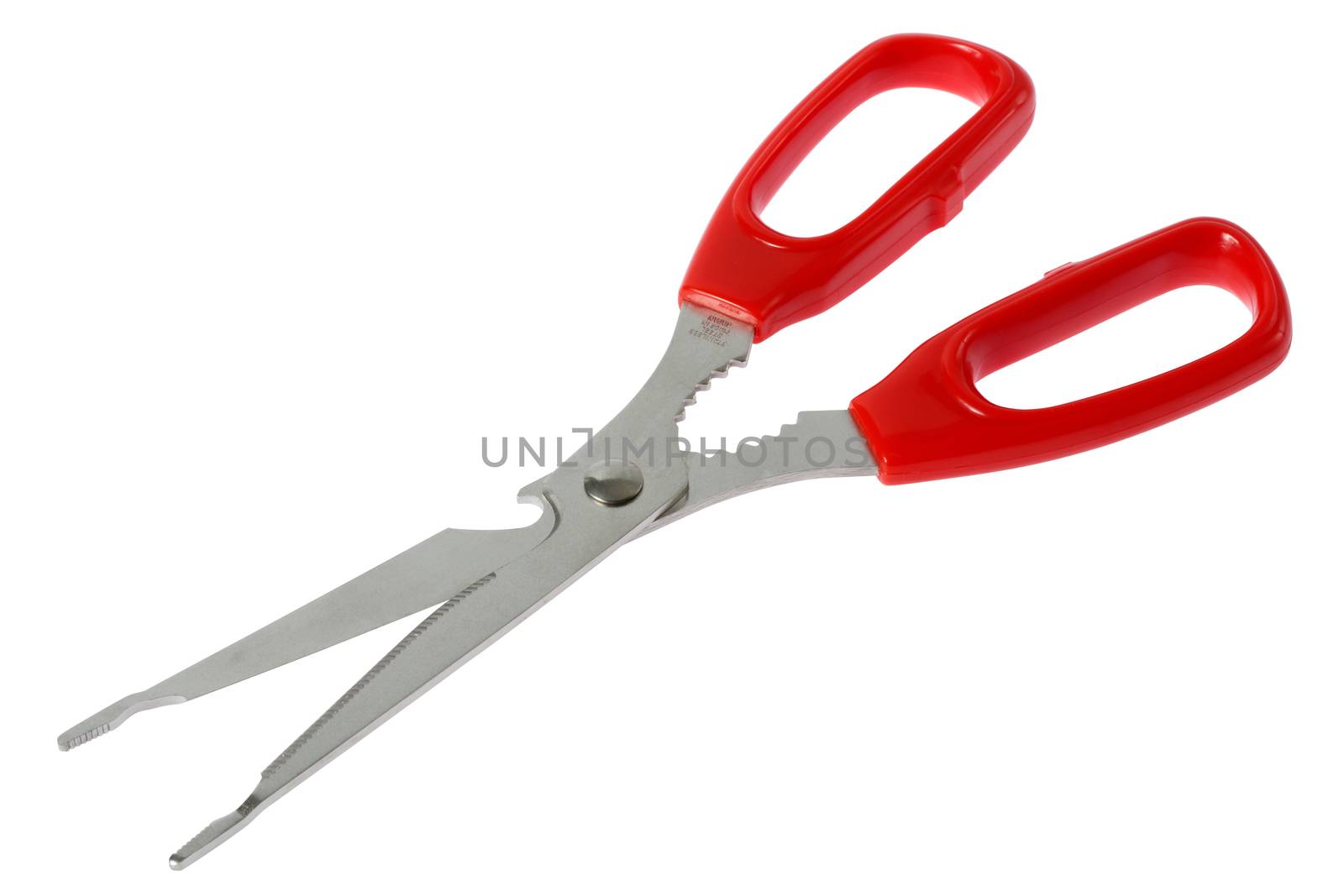 general purpose scissor isolated on white background with clipping path 