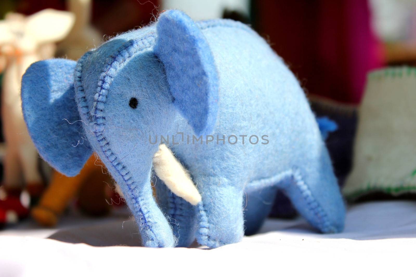 
elephant toy in surajkund fair