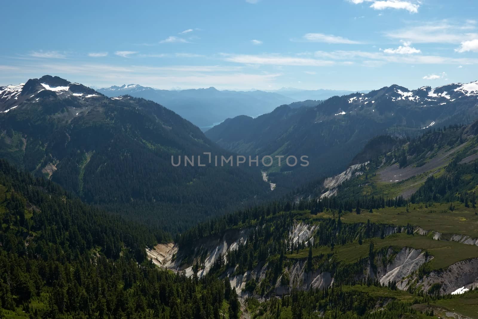 Mountain Landscape, Mt. Baker, Washington, USA
