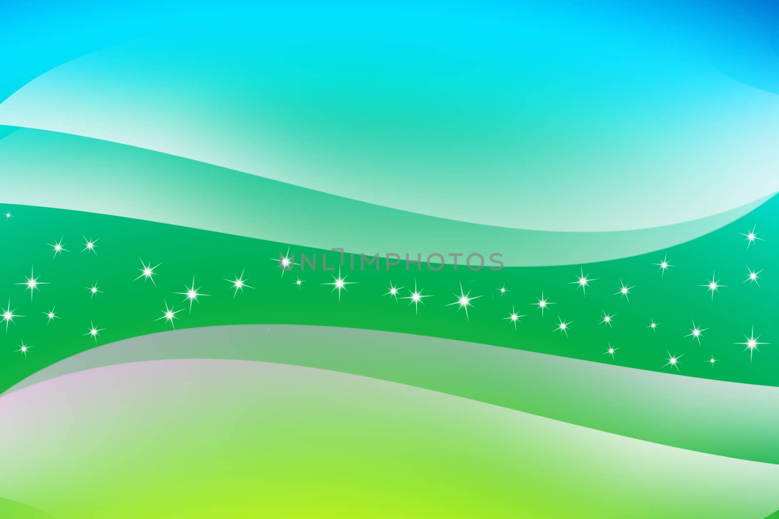abstract curve and glow with colorful background