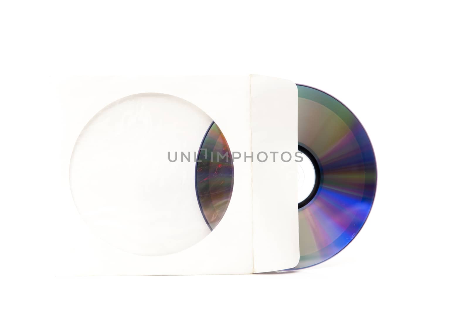 music cd packaging on a white background