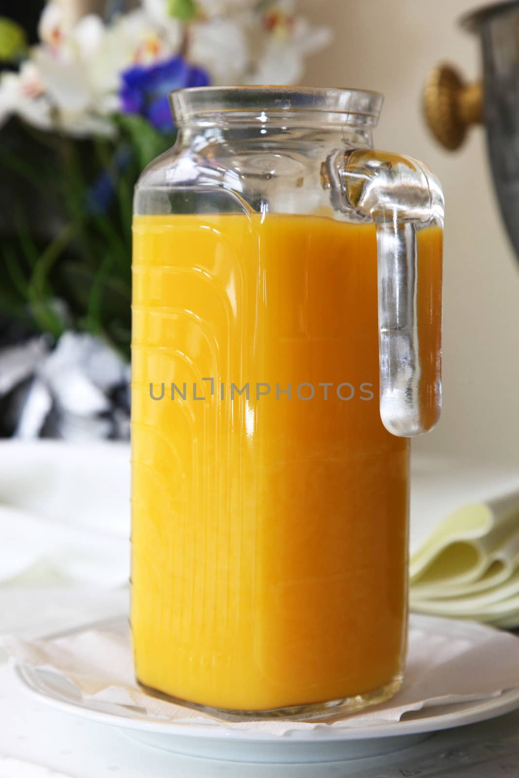 Jug of orange juice by Farina6000