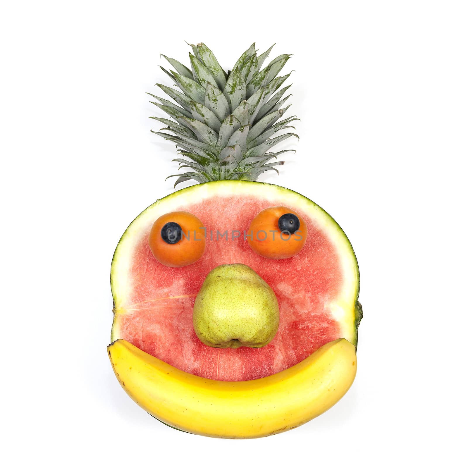 Funny fruit face by vwalakte