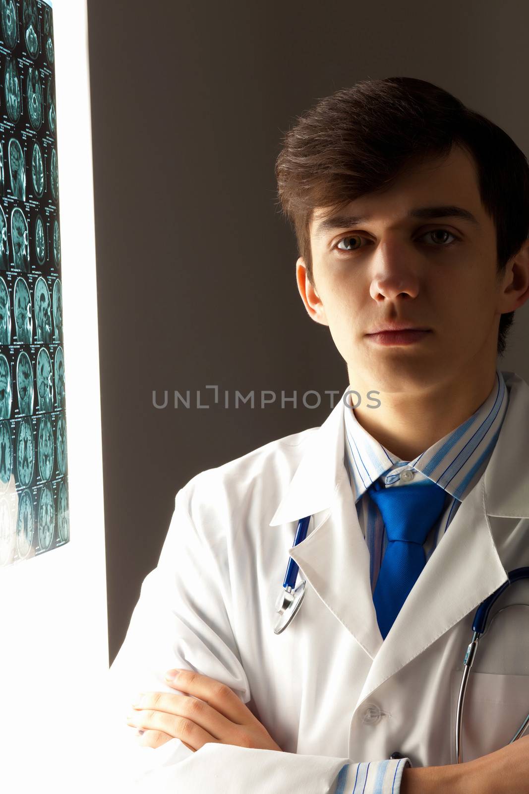 Male radiologist by sergey_nivens