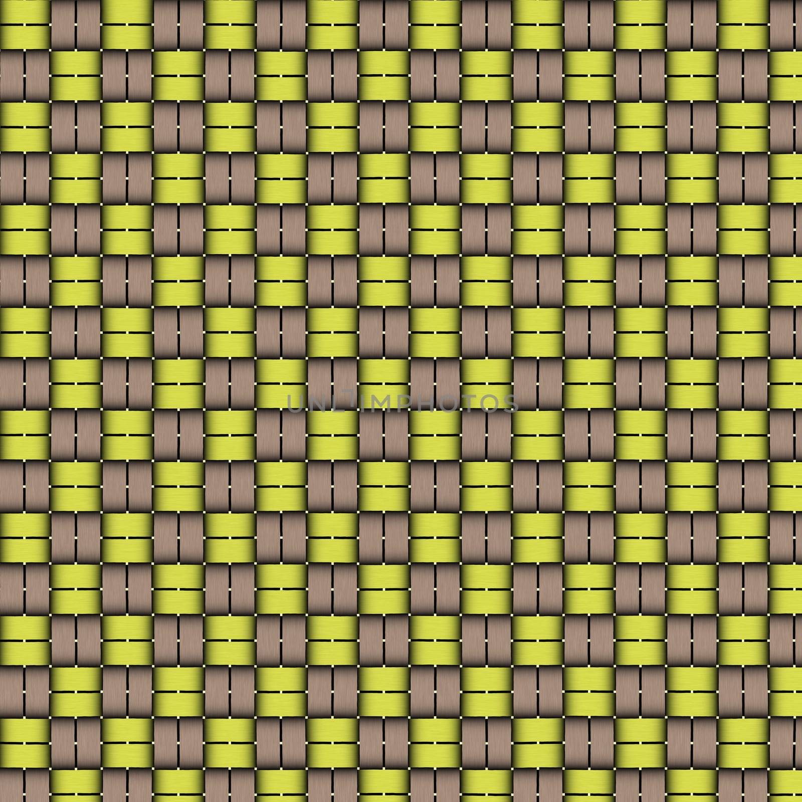 seamless texture of wood weaving