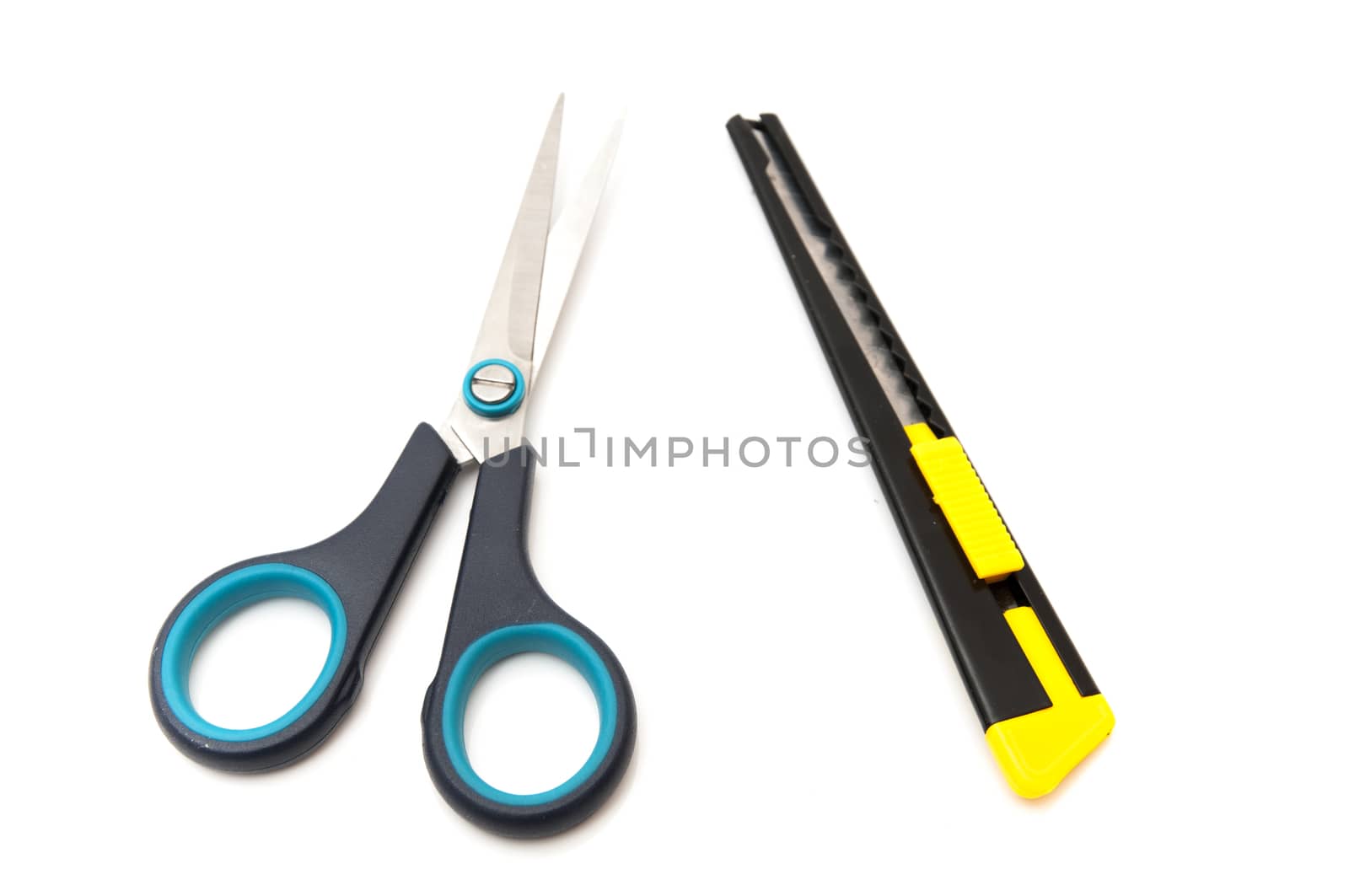cuter scissors on a white background