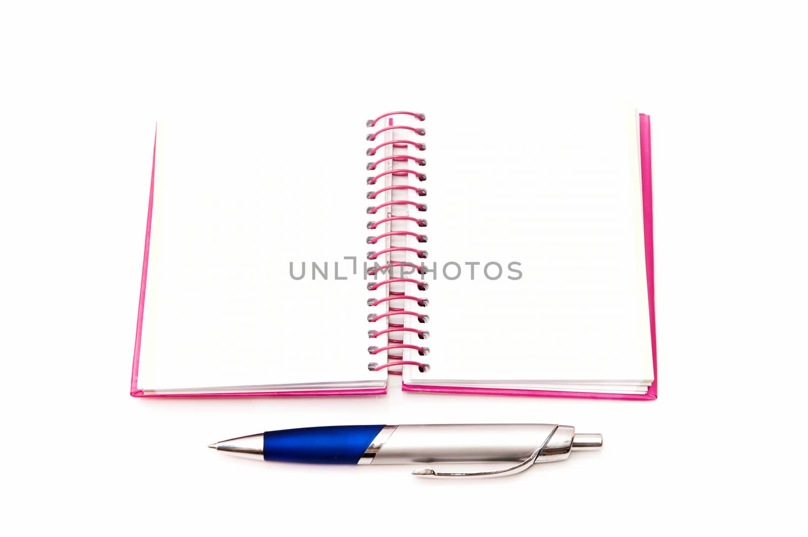 notepad with pen by arnau2098
