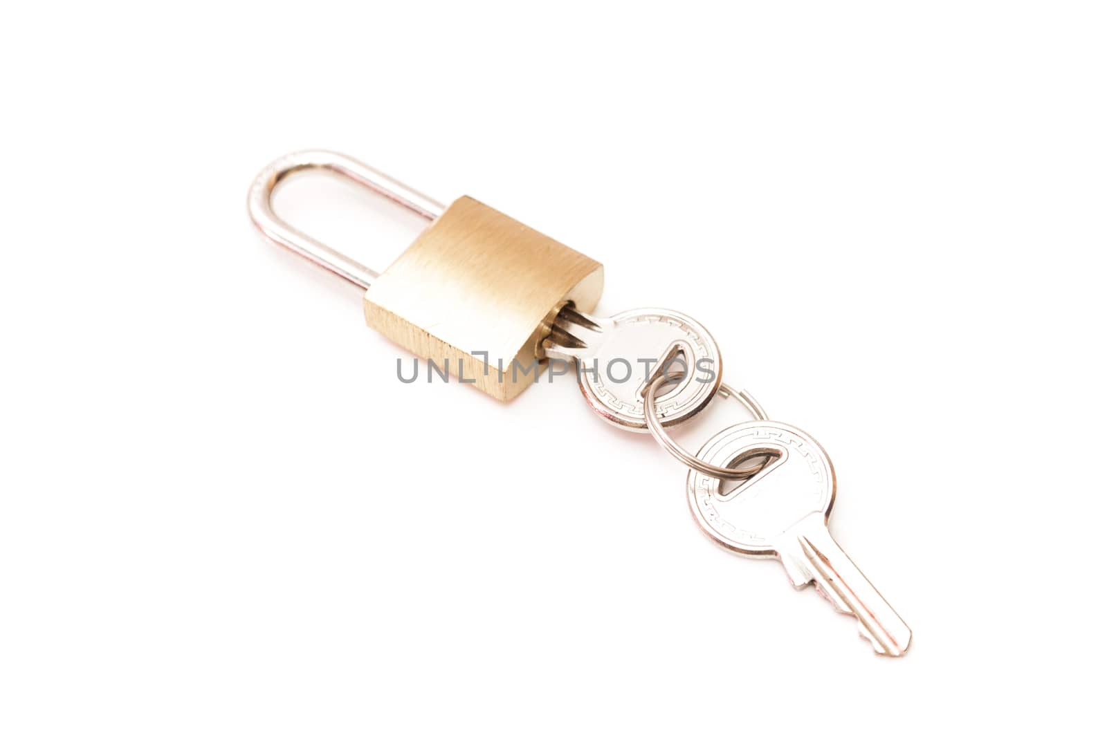 padlock with keys by arnau2098