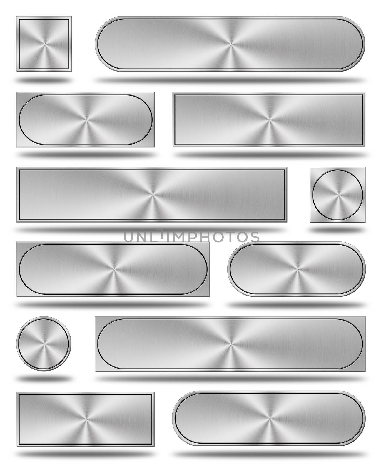 The aluminum buttons by konradkerker