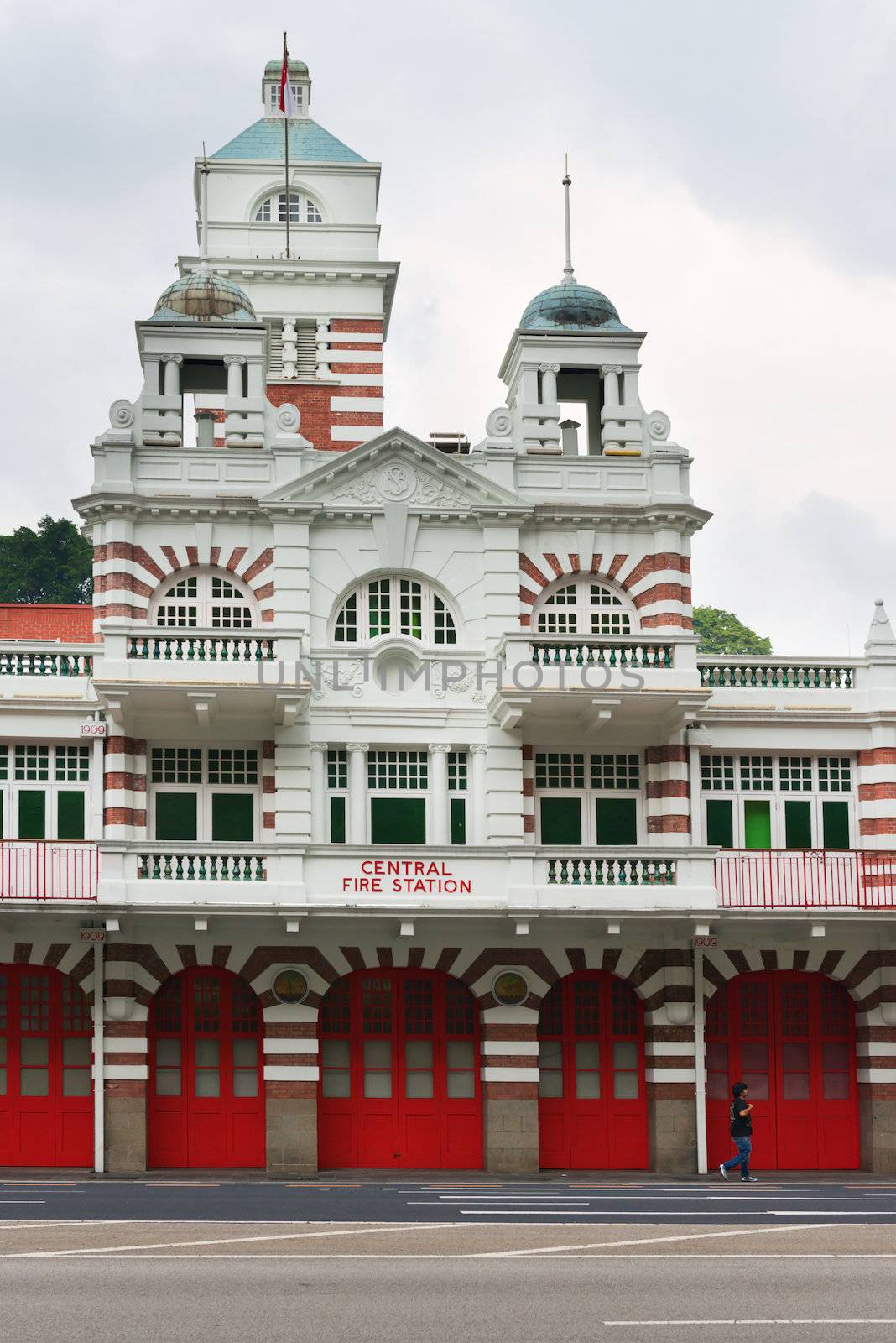 Central fire station, Singapore by iryna_rasko