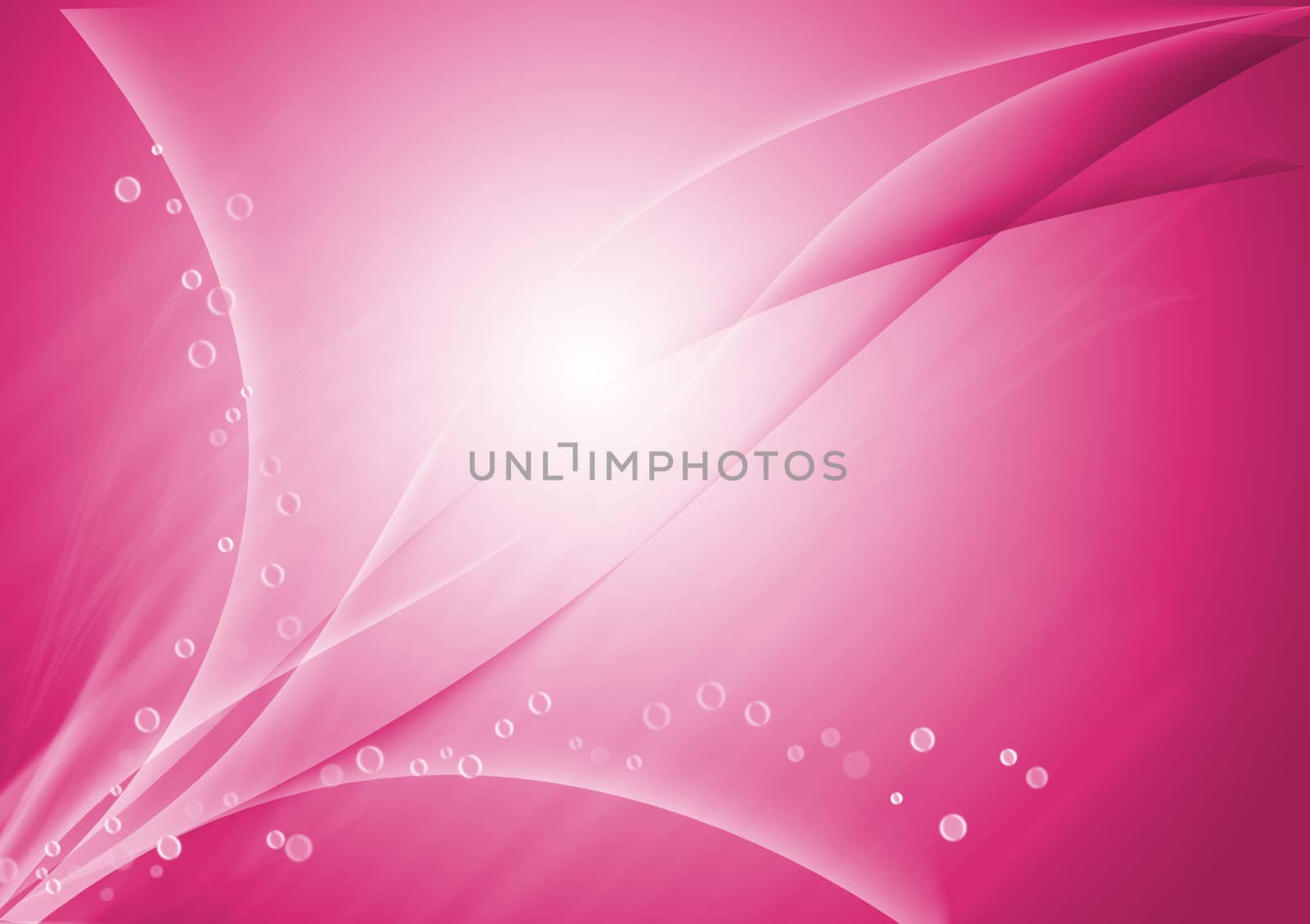 Pink abstract lines curve background