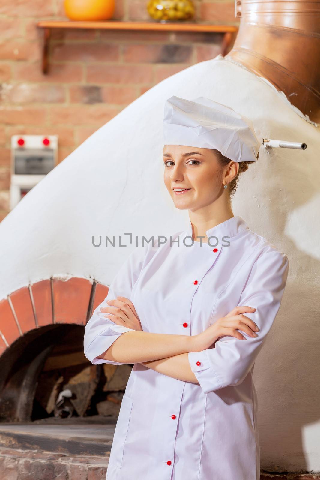 Young woman cook by sergey_nivens