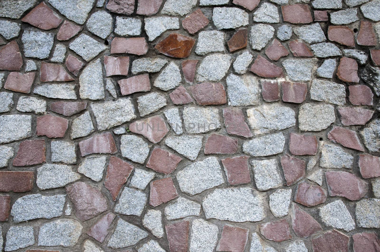 stone background with red stones