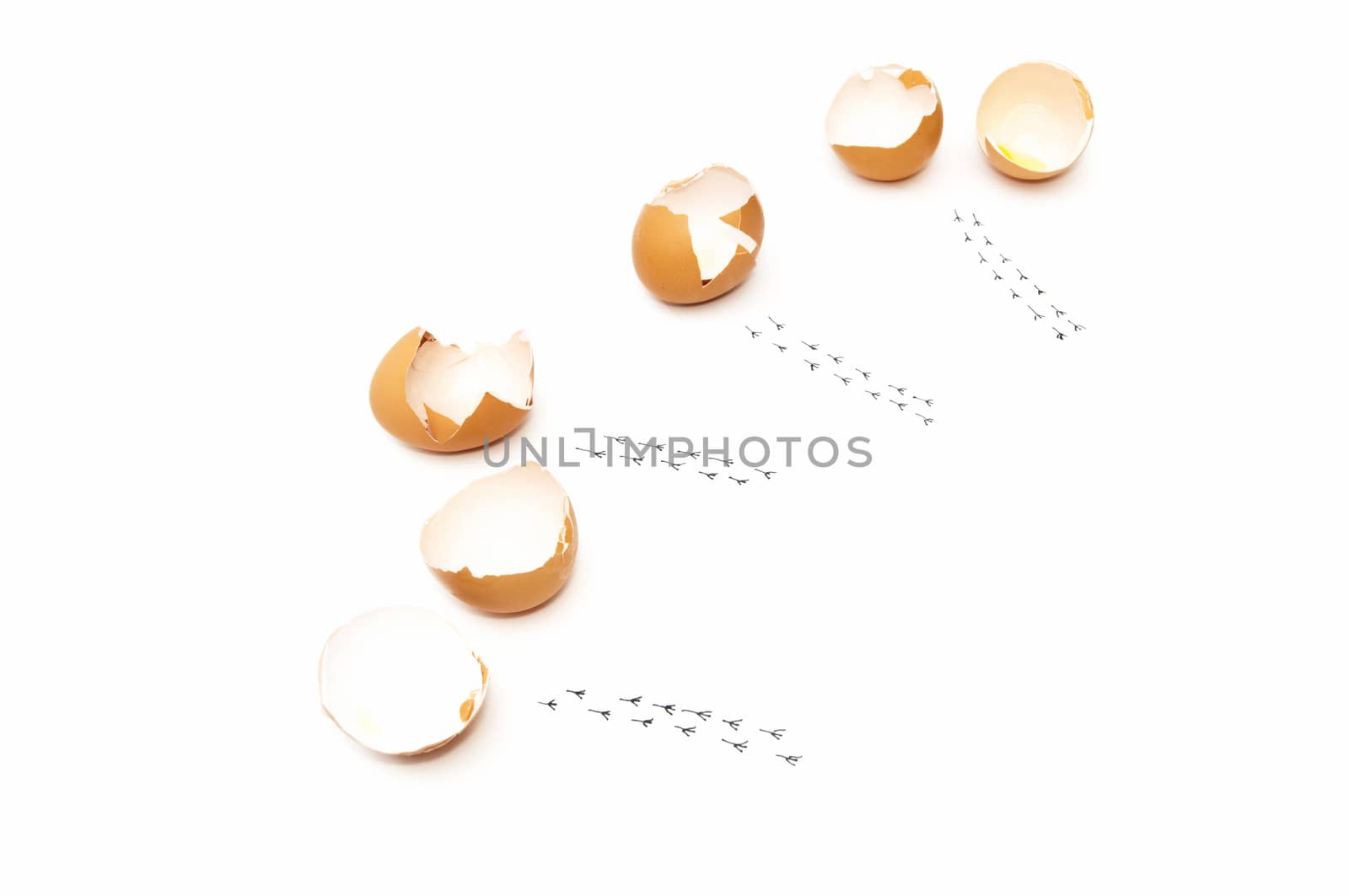 scrambled eggs with footprints  by arnau2098