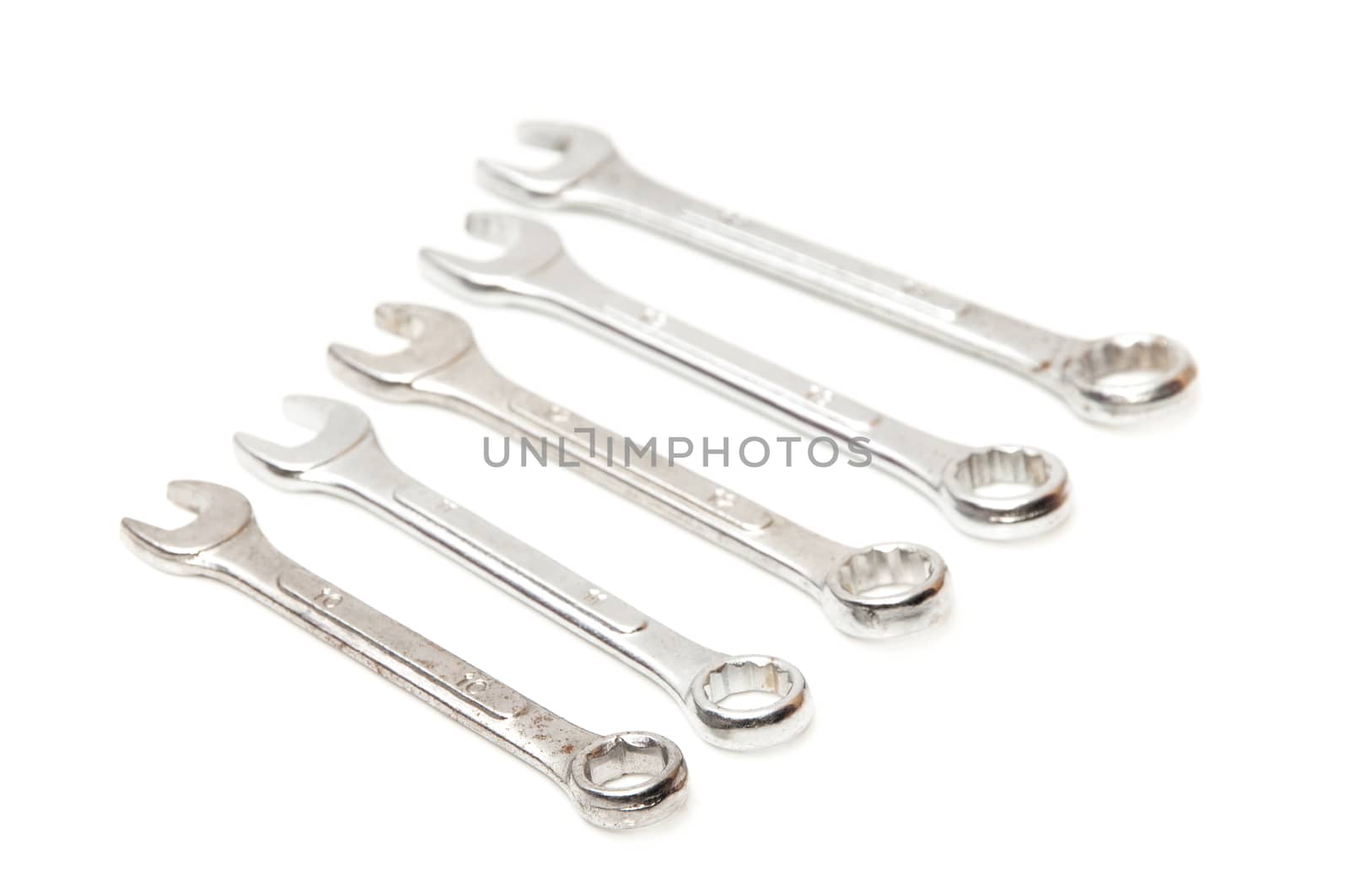 industrial tools on a white background