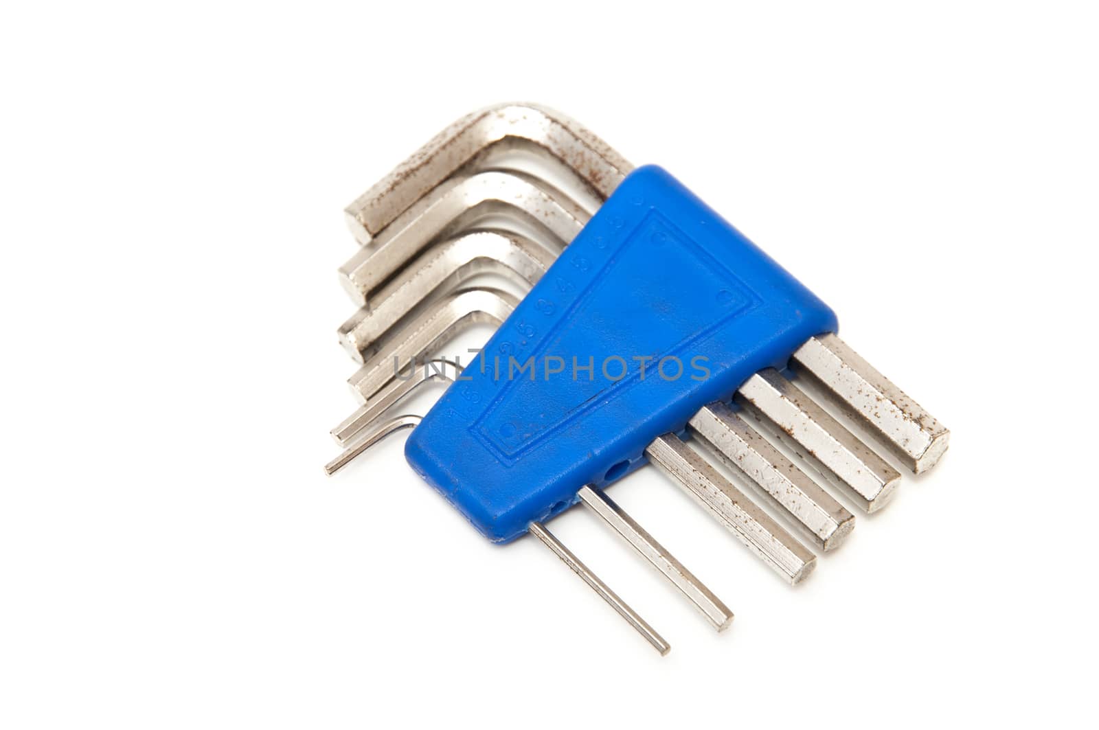 industrial tools on a white background