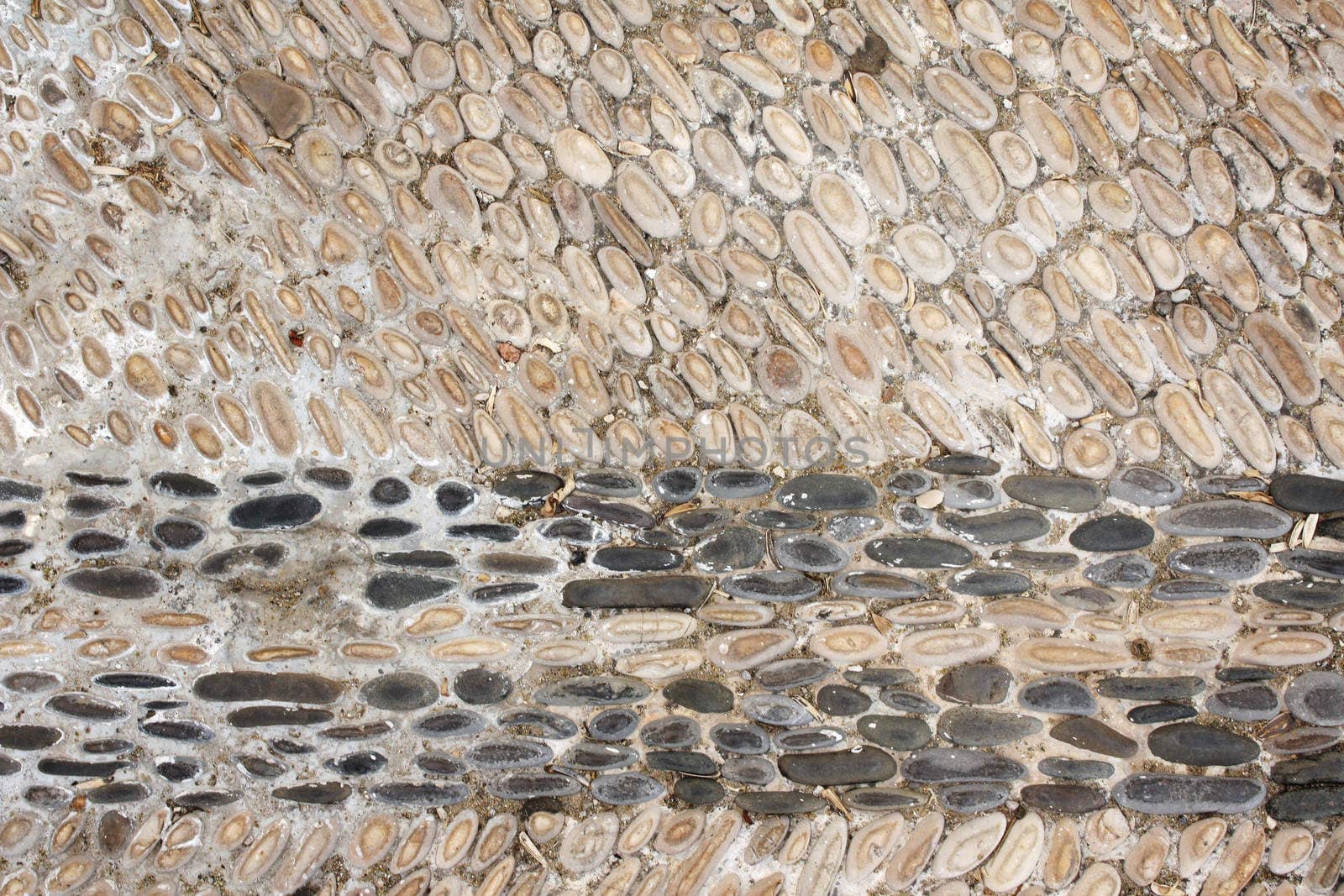 Texture of ancient paving stone