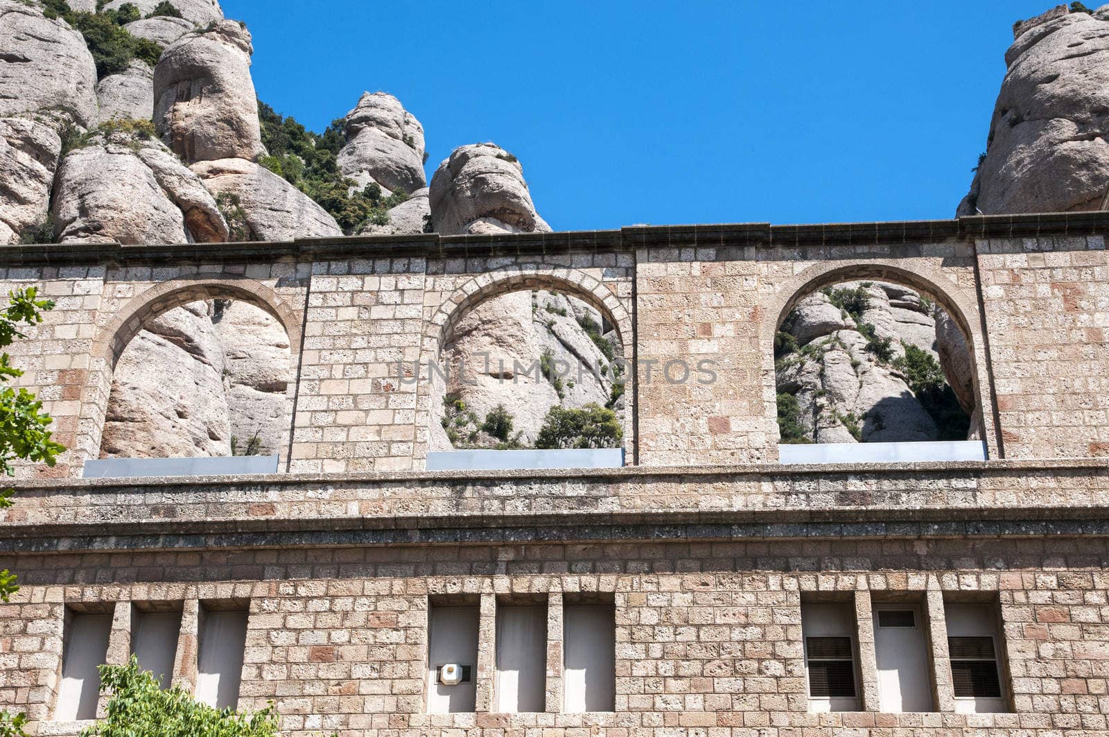 Monastery of Montserrat in Barcelona