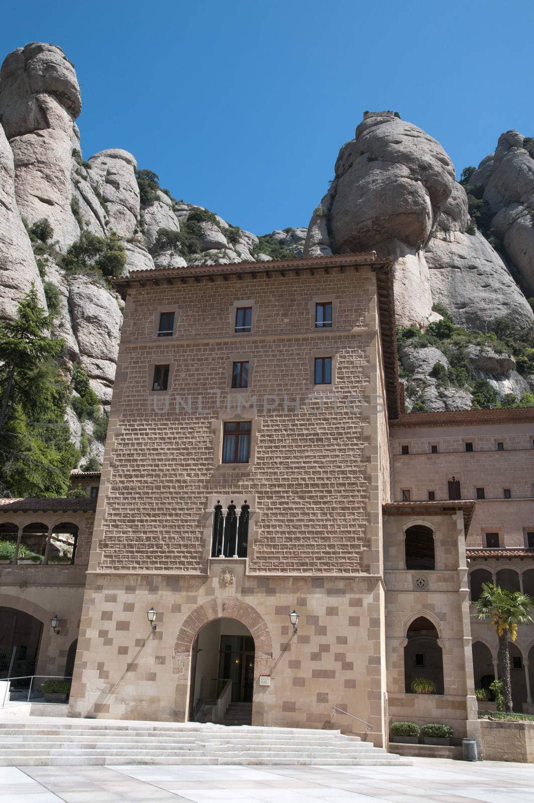 building Montserrat in Barcelona