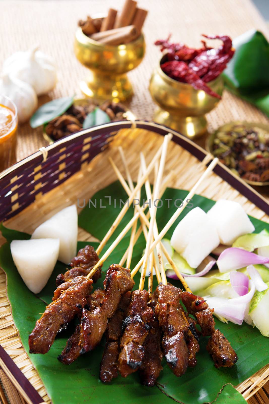 Satay Malay food by szefei