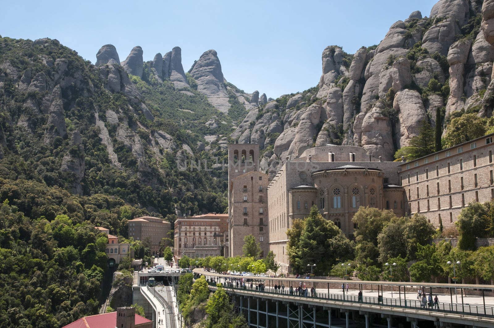 Montserrat monastery in Barcelona