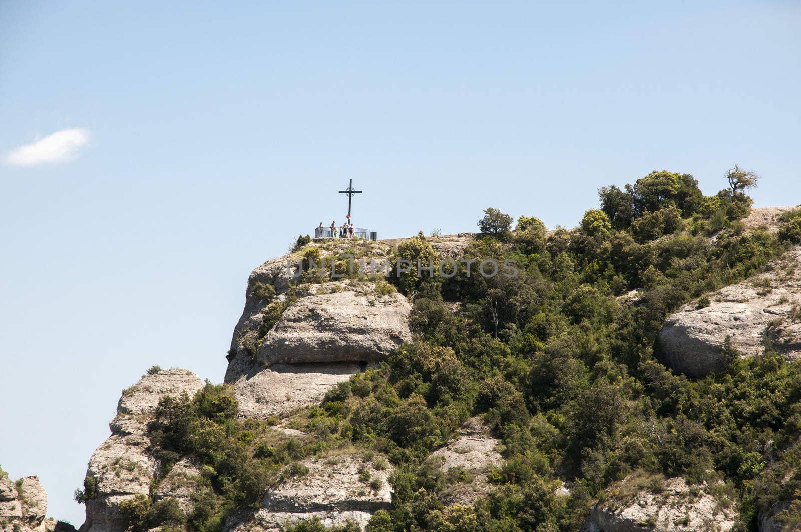 Montserrat mountains in Barcelona