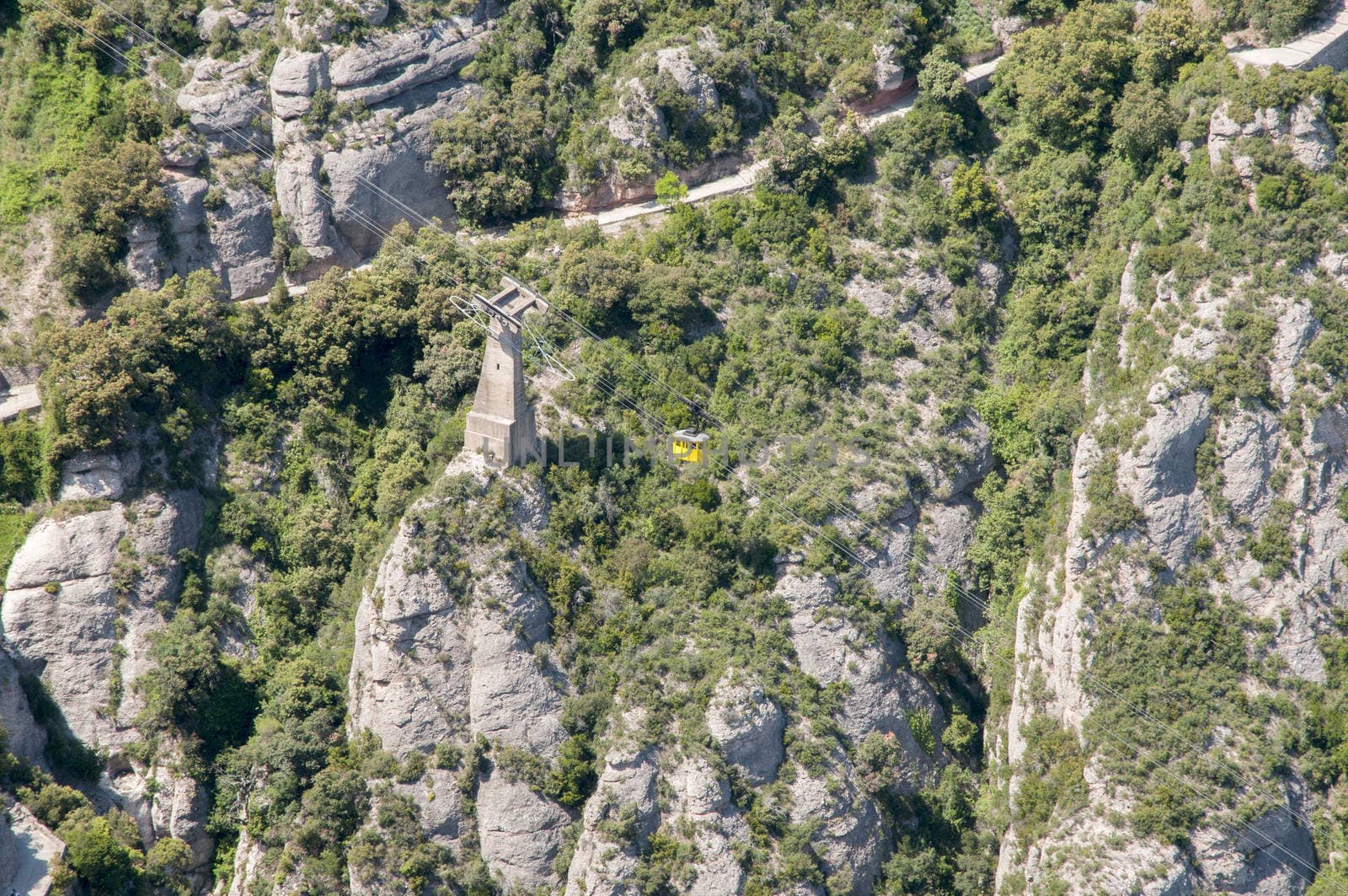 Montserrat mountains in Barcelona