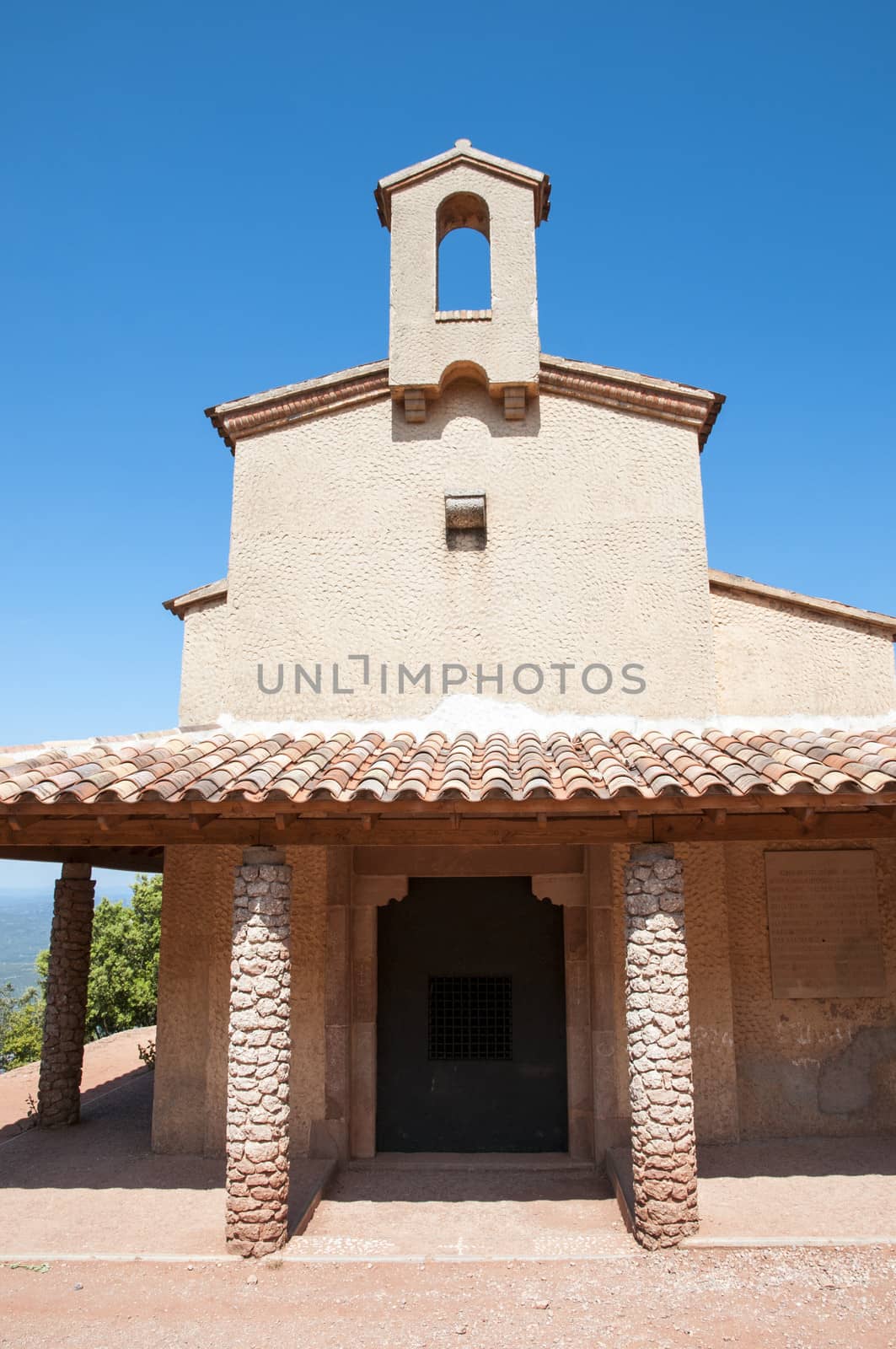 small chapel in the woods