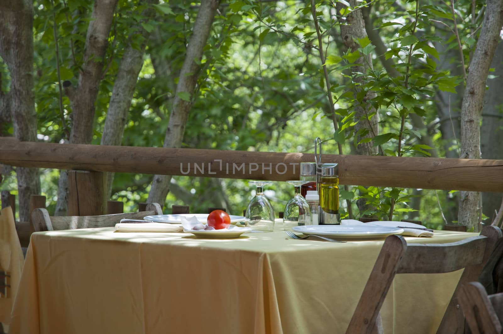 table prepared by nature