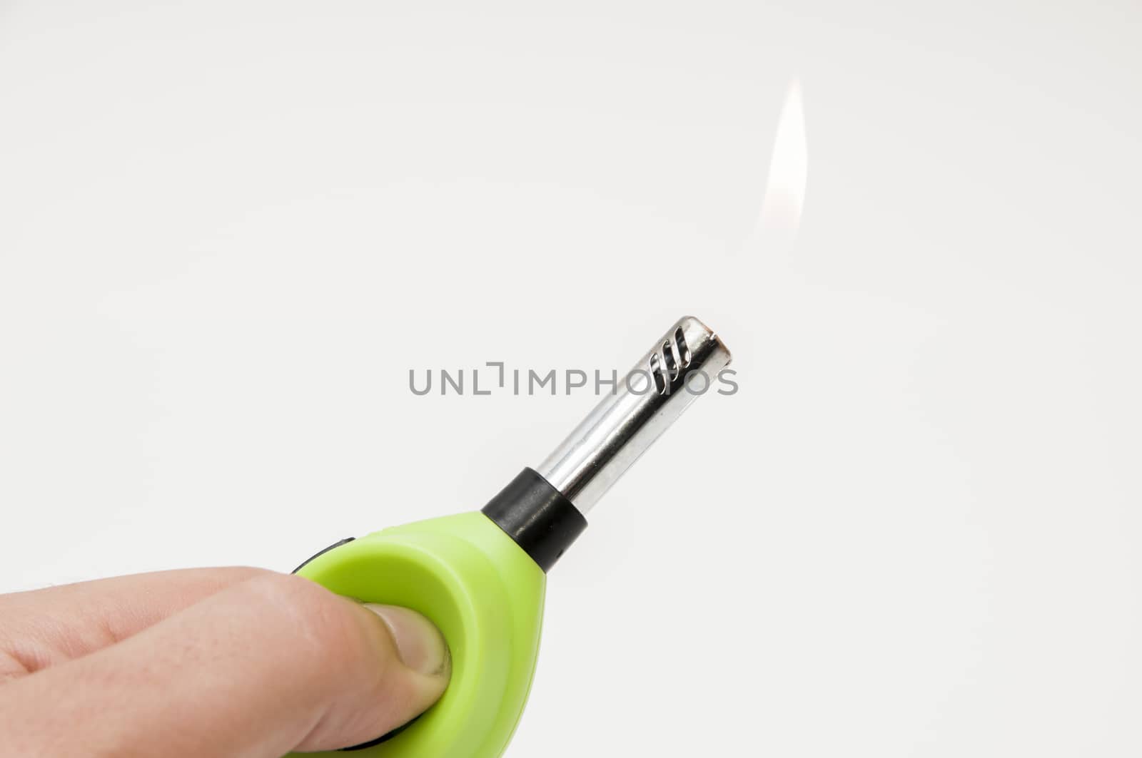kitchen lighter on a white background
