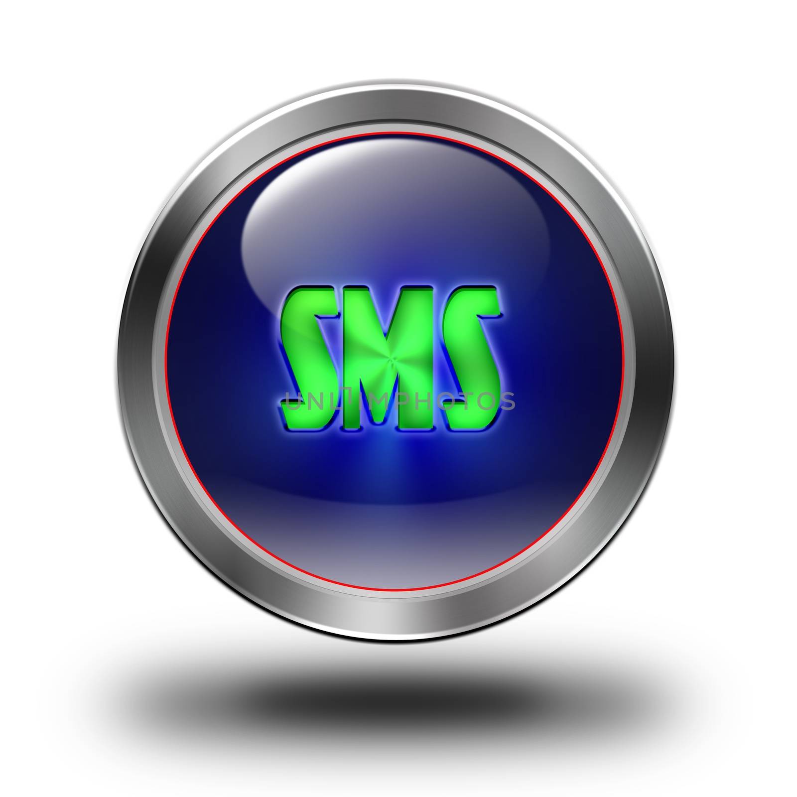 Sms glossy icon #01 by konradkerker