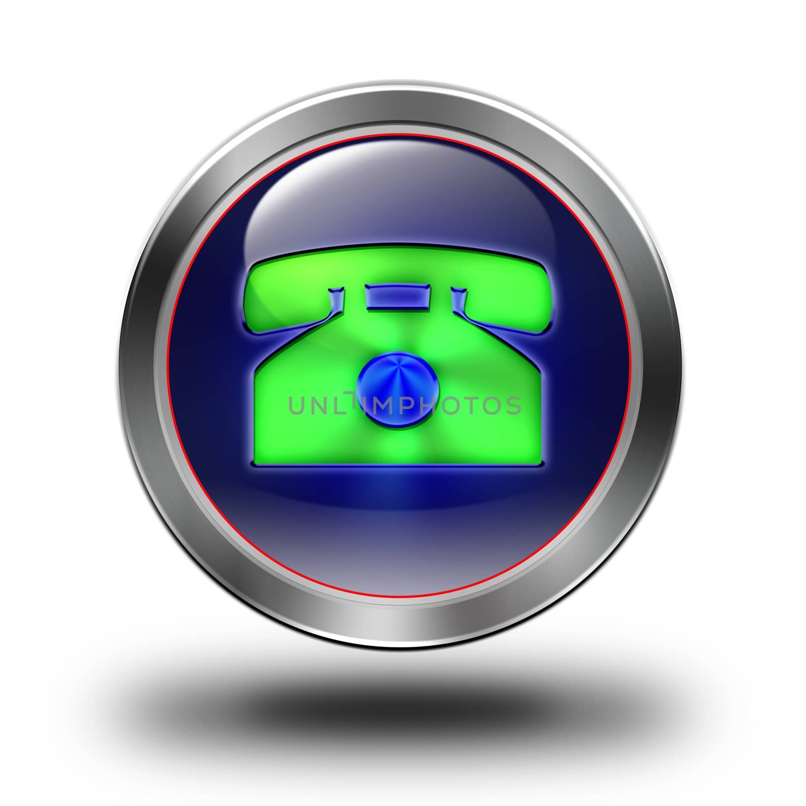 Phone Glossy metallic buttons #04 by konradkerker