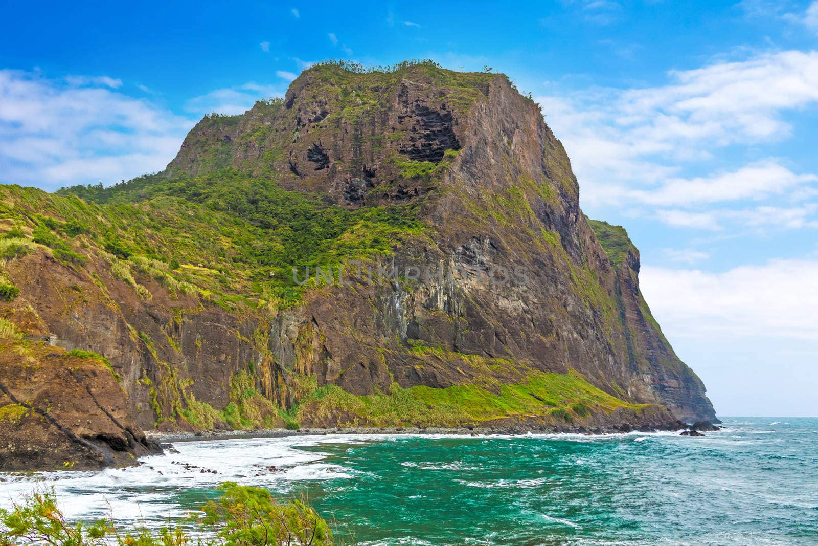 Eagle rock near Faial, Madeira, Portugal