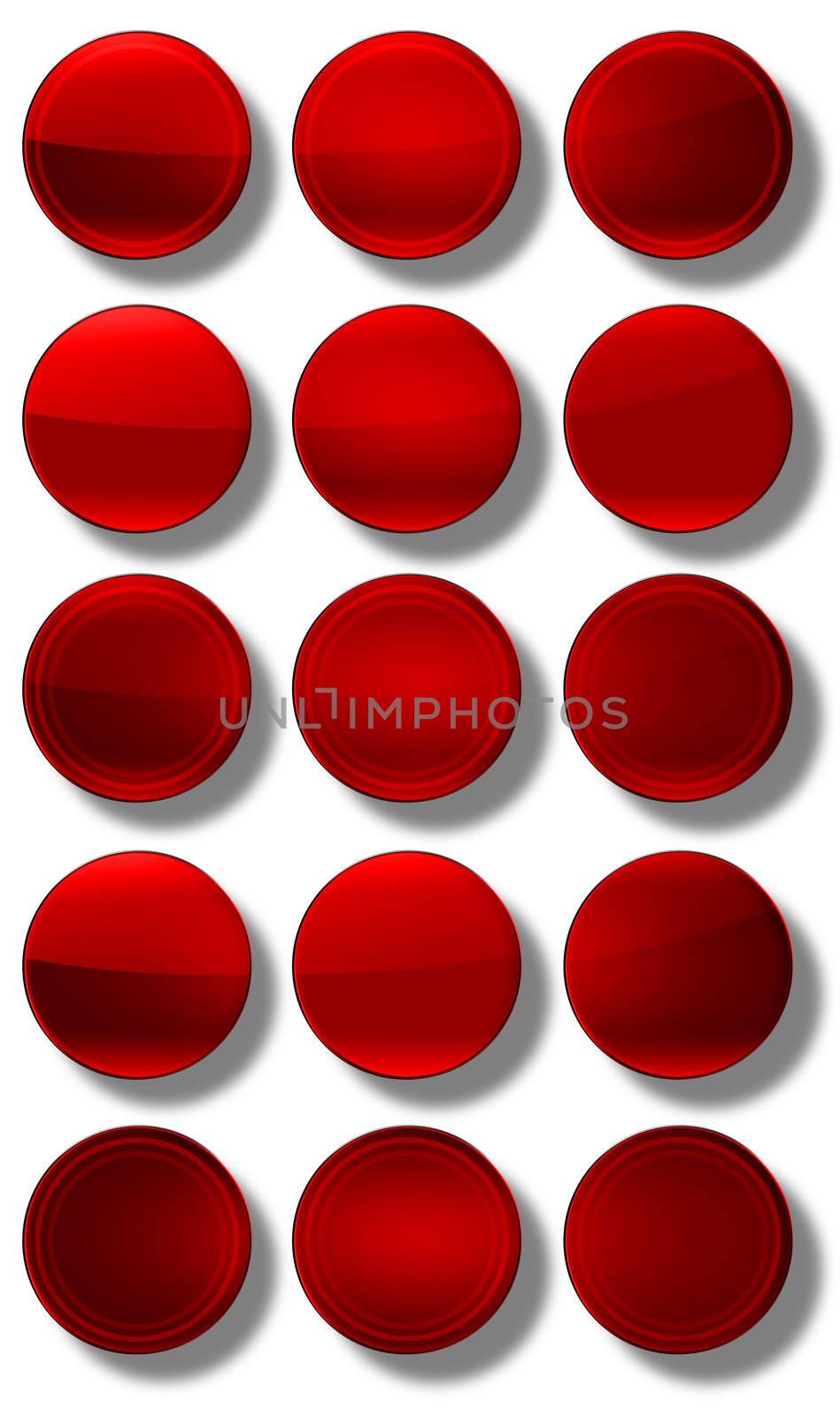 Web Buttons glossy- set by konradkerker