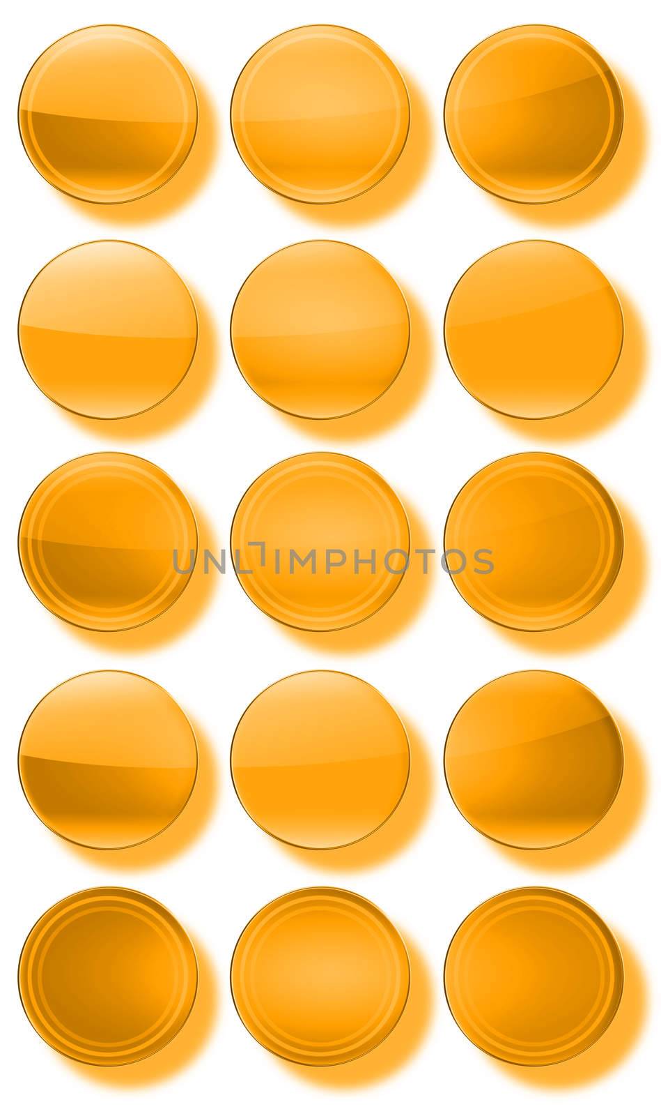 Web Buttons glossy- set by konradkerker