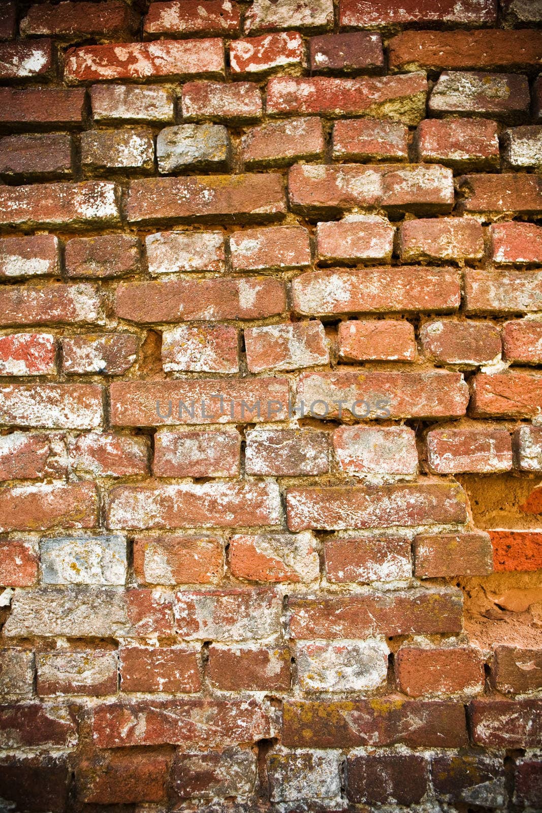 background of the brick structure