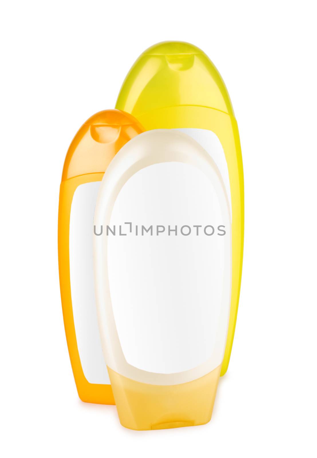 composition of bottle isolated