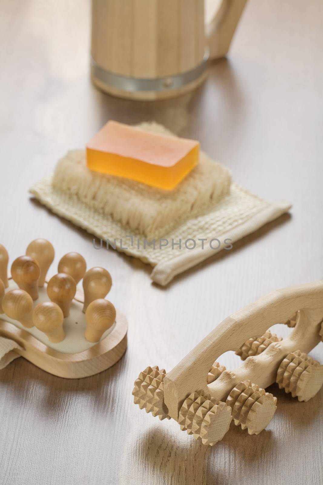 set of bathing articles