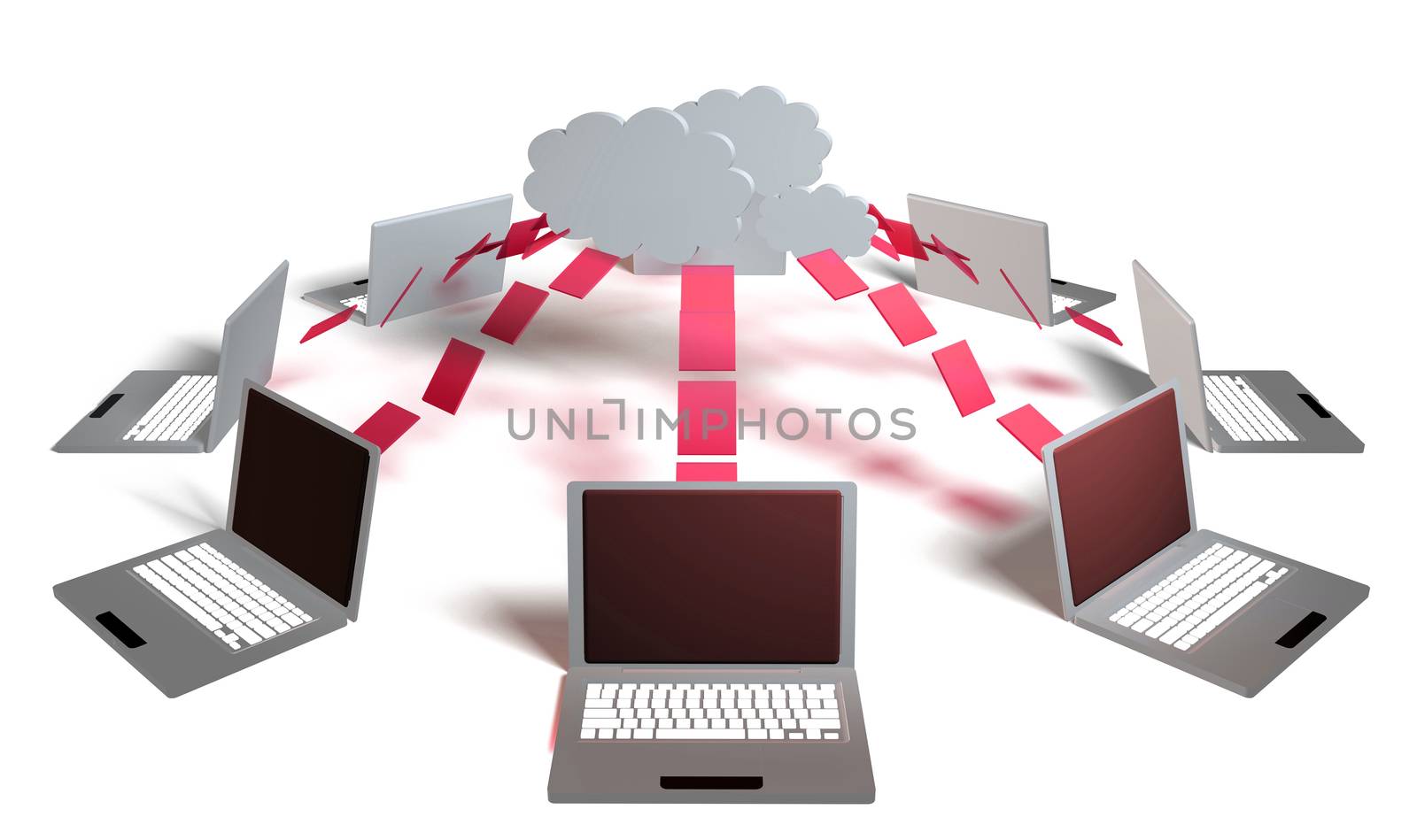 Cloud Computing Big Data Distributed Computing 3D
