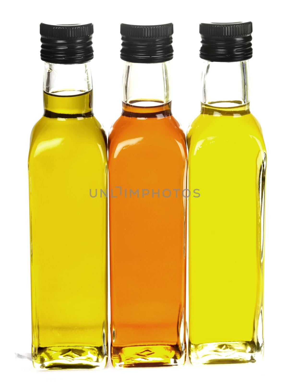 Bottles of Cooking Oil