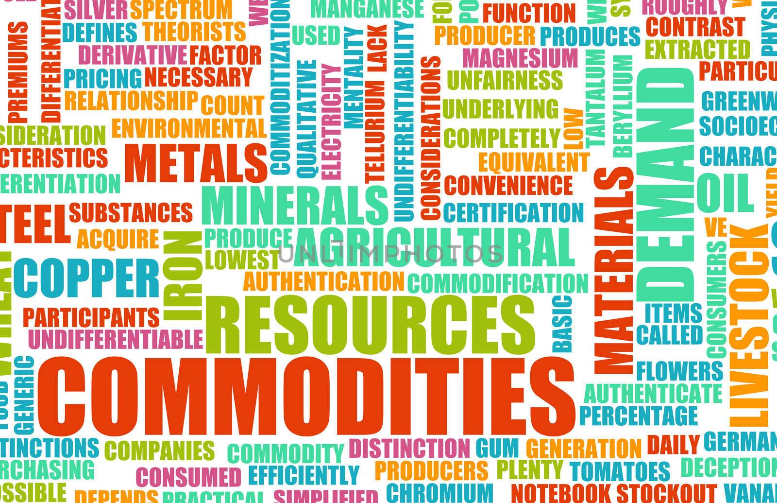 Commodities Trading on a Global Scale as Concept