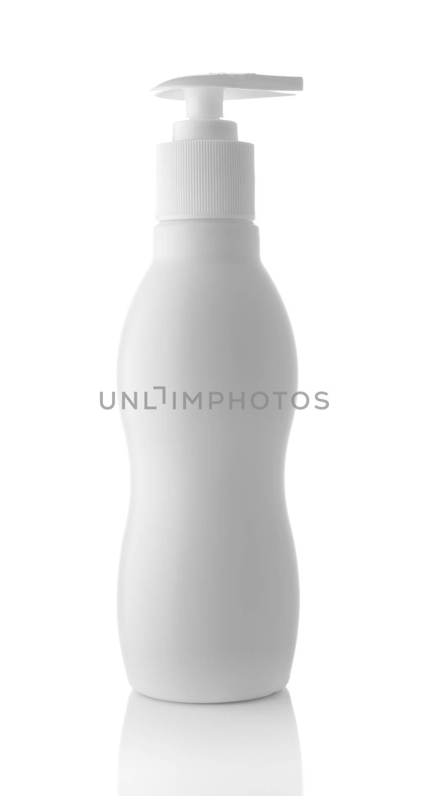 white blank rond spray bottle