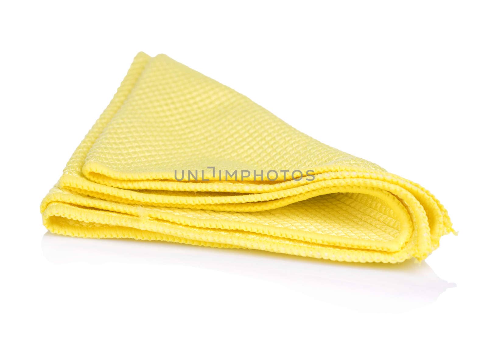 yellow kitchen napkin