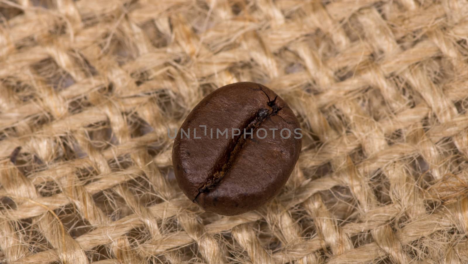 Coffee bean on sack(burlap)