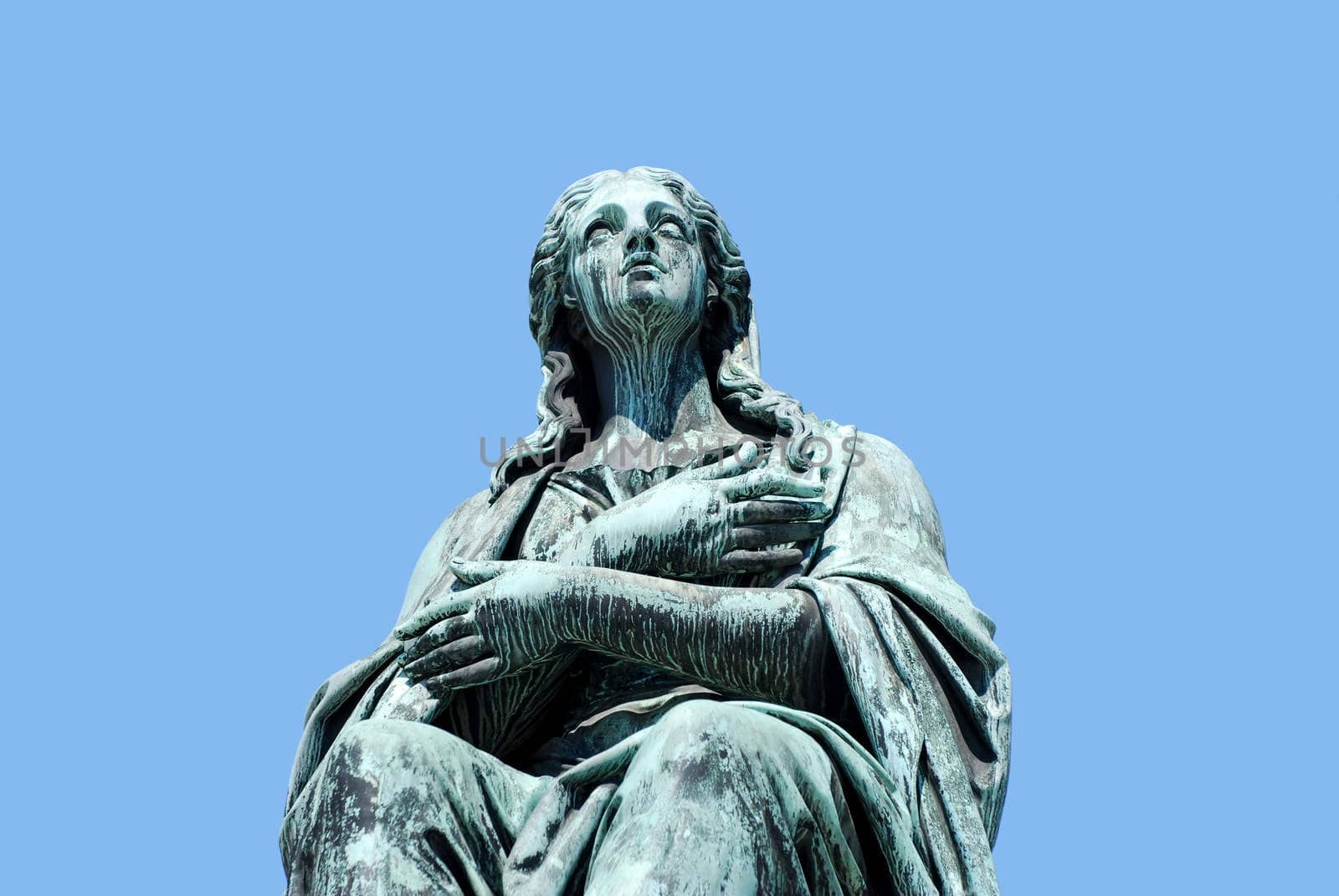 Statue of a woman, forming part of the monument to Emperor Francis I (Kaiser Franz I)