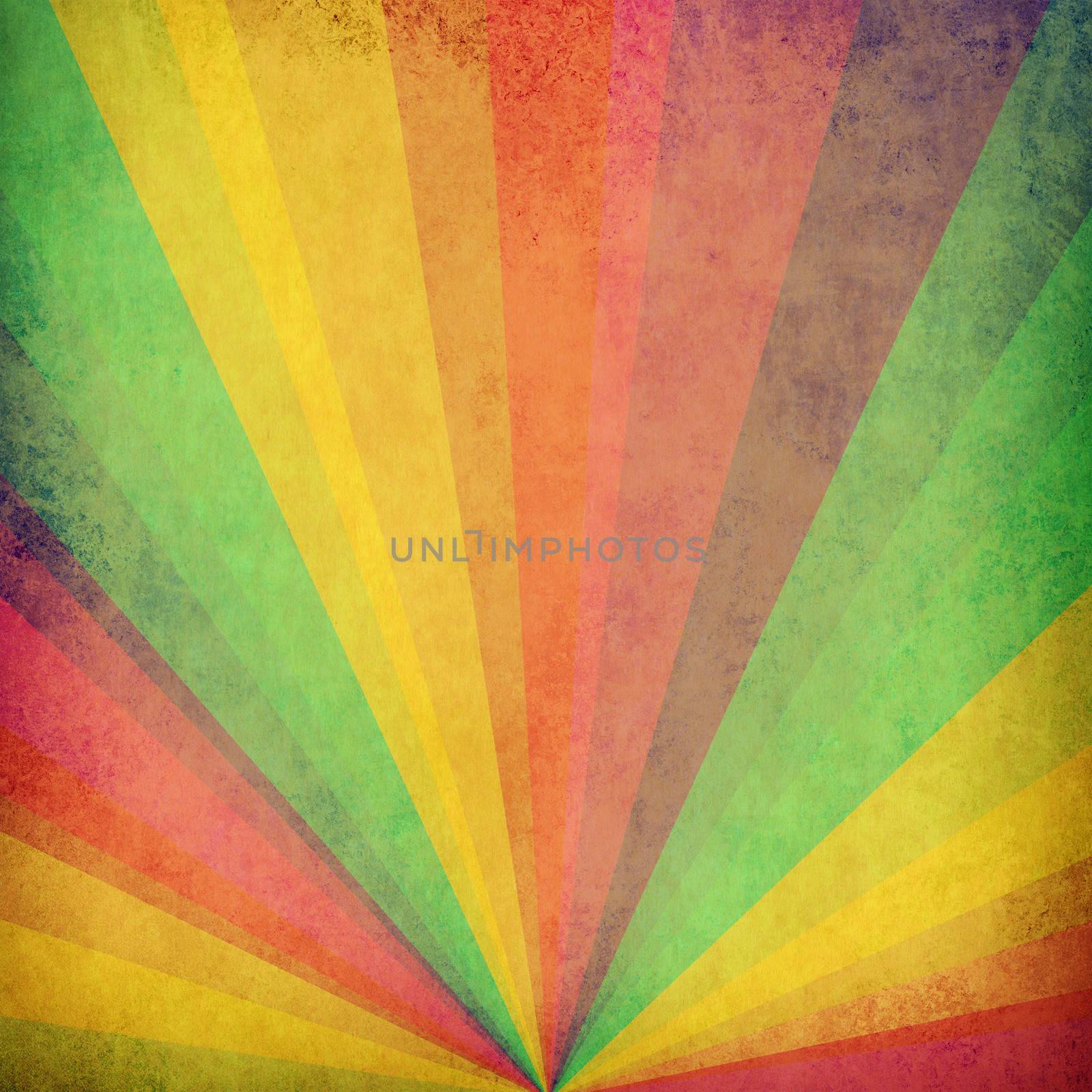 Vintage Sunbeams Background 