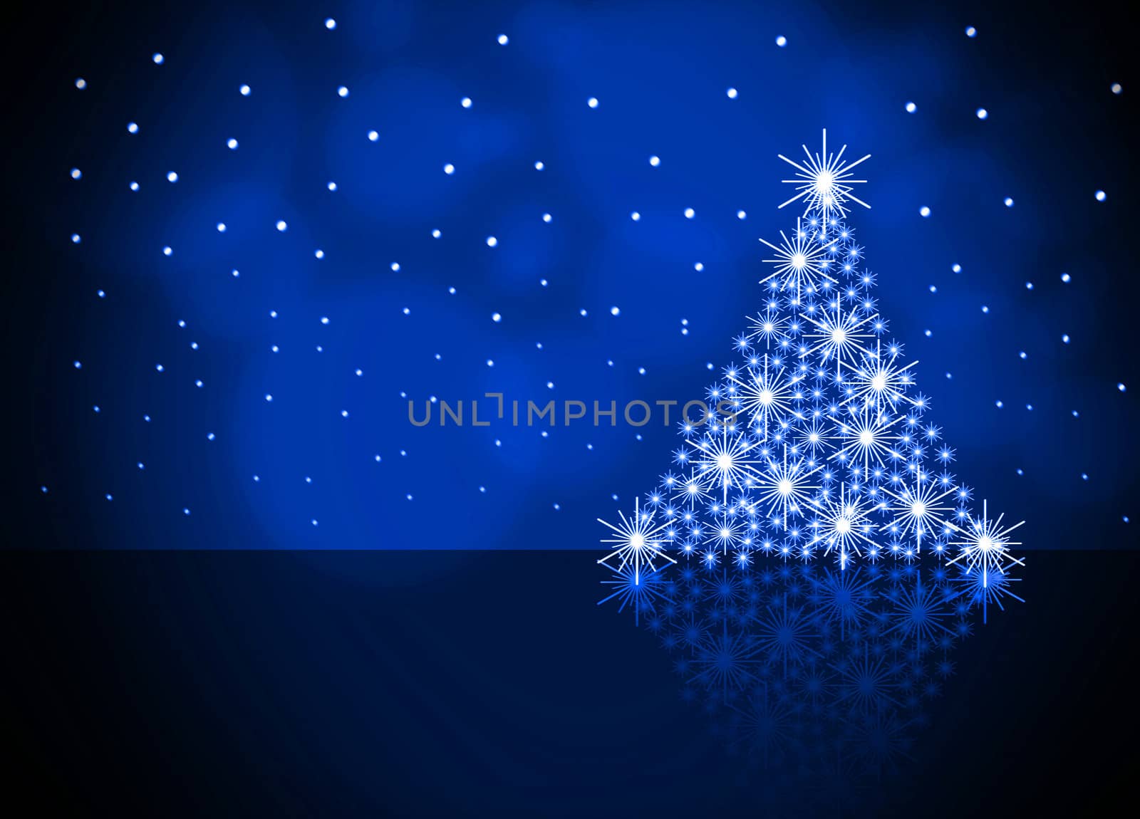 The best Christmas tree background