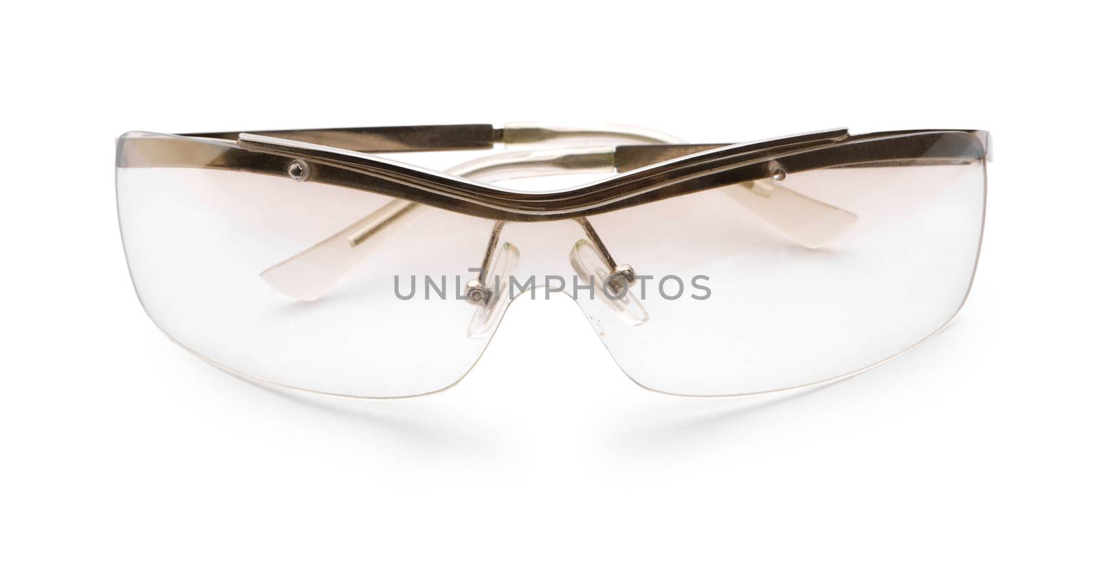 glases isolated on a white background