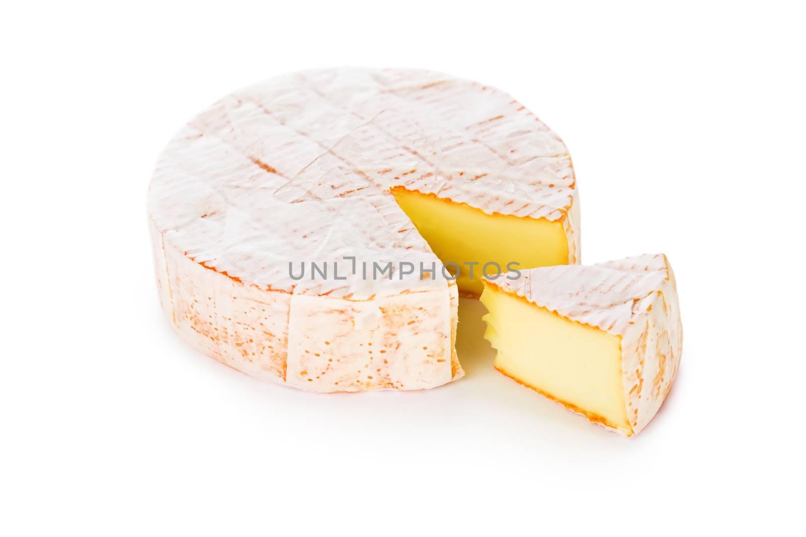 Cheese with a white mould